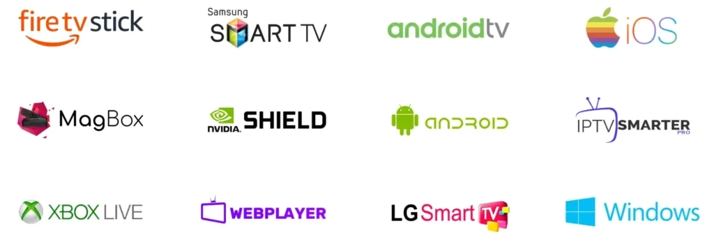 IPTVMap Supported Streaming Devices