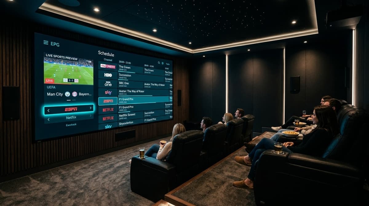 Live TV and TV Guide EPG