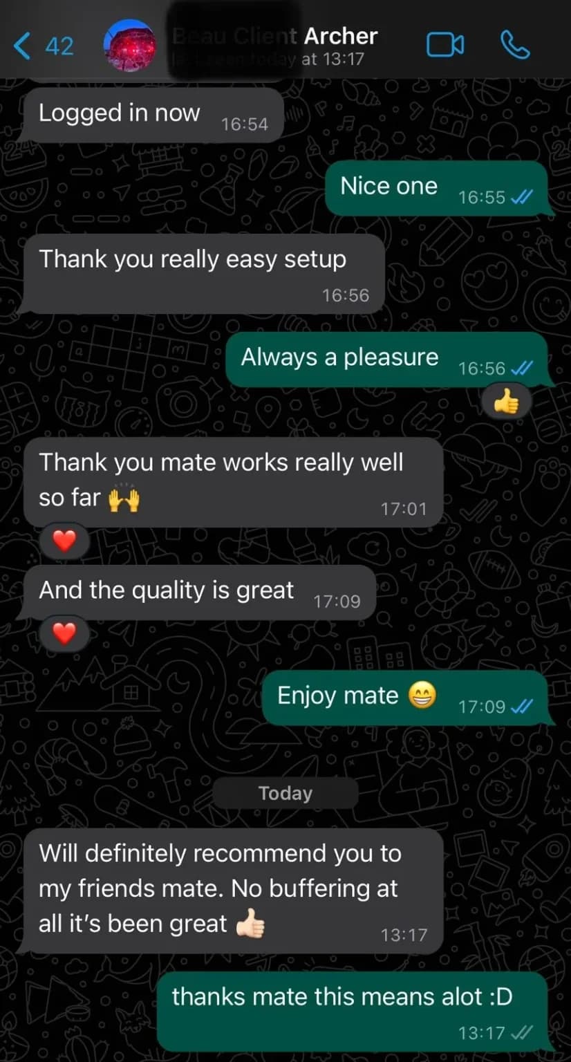 IPTVMap Customer Review