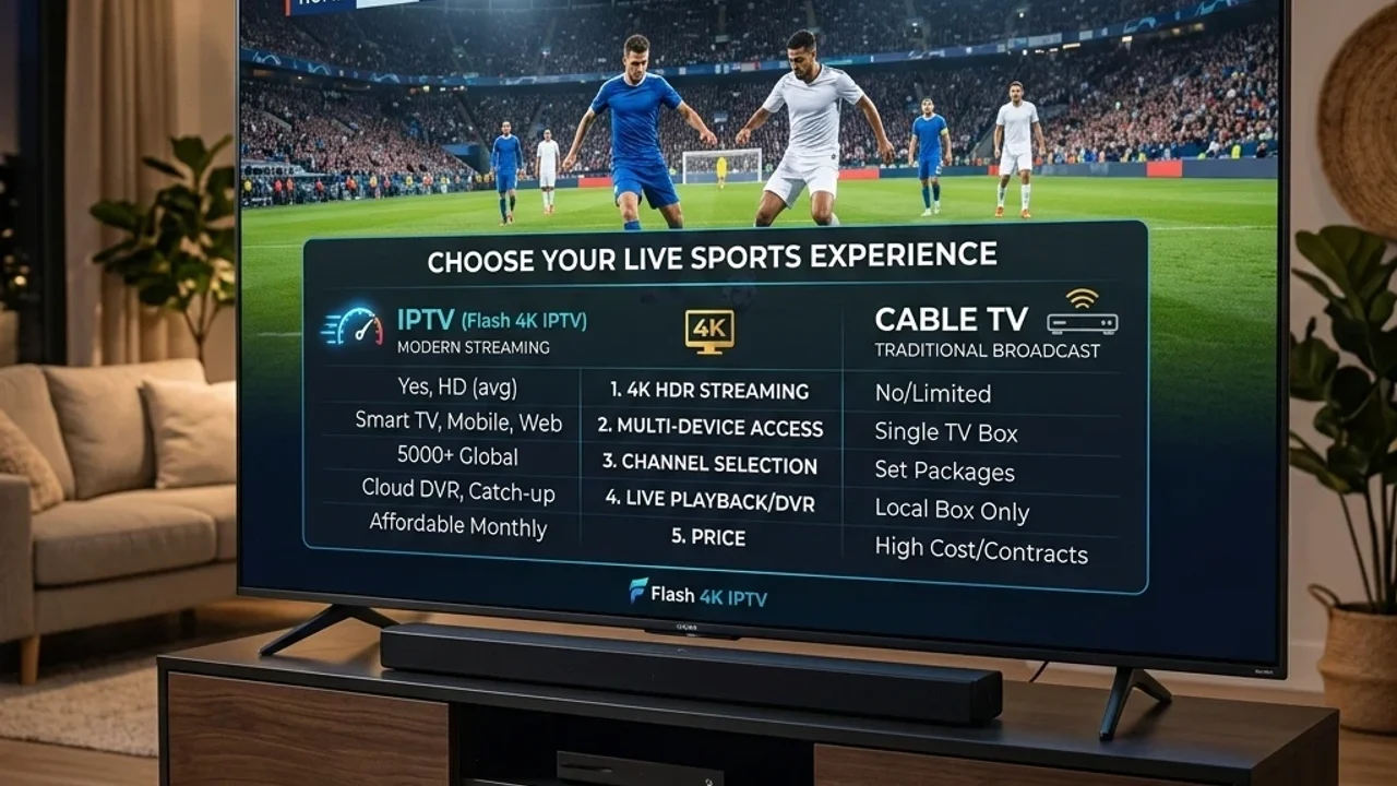 IPTV vs Cable TV in 2026: Head-to-Head Comparison for Live TV, Sports & Value